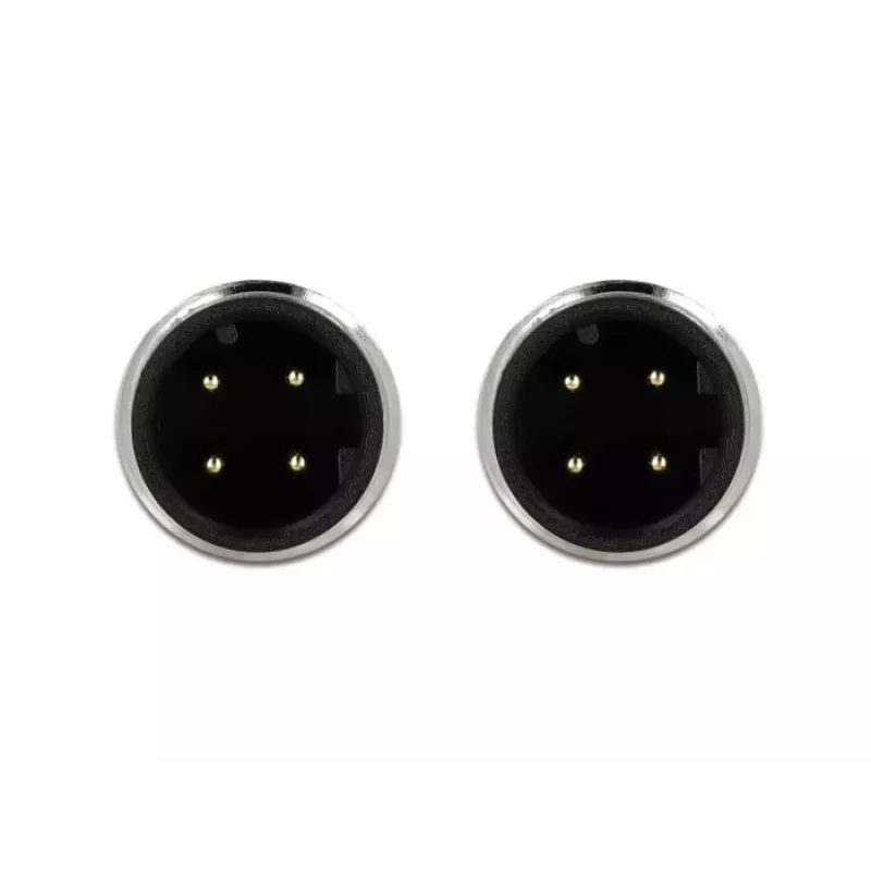 DeLOCK - Kabel sieciowy - M12 (4-pin) (M) do M12 (4-pin) (M) - 5,0m - SF/FTP - Bezhalogenowy - Zielony (85920)
