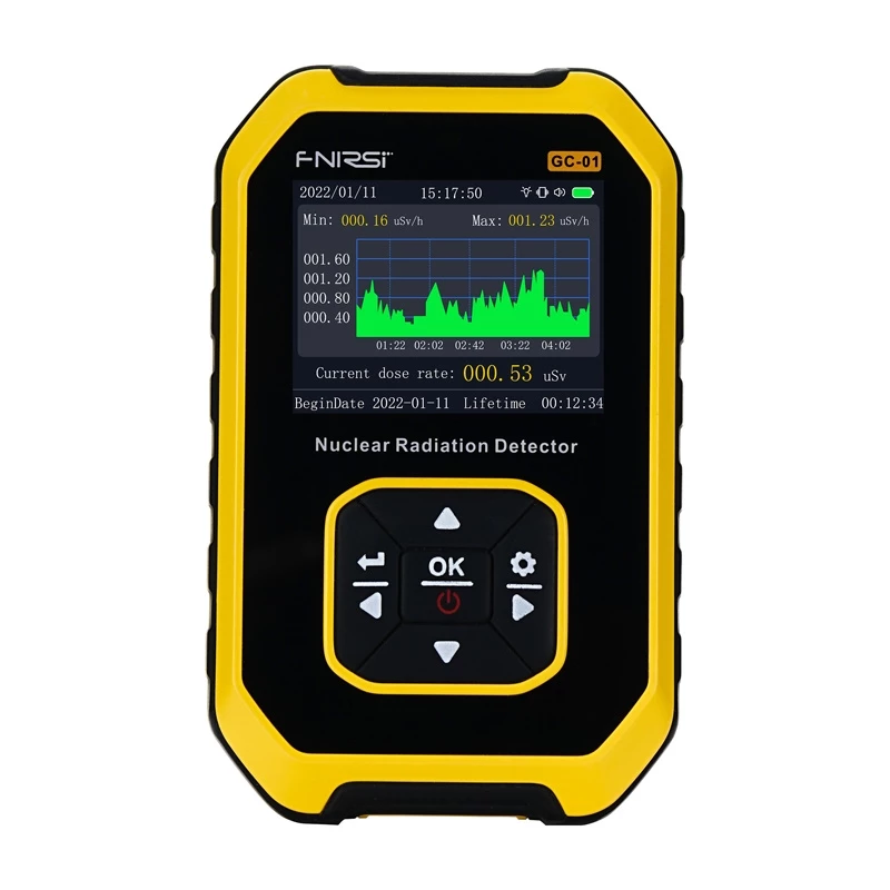 Detektor promieniowania jądrowego FNIRSI GC-01
