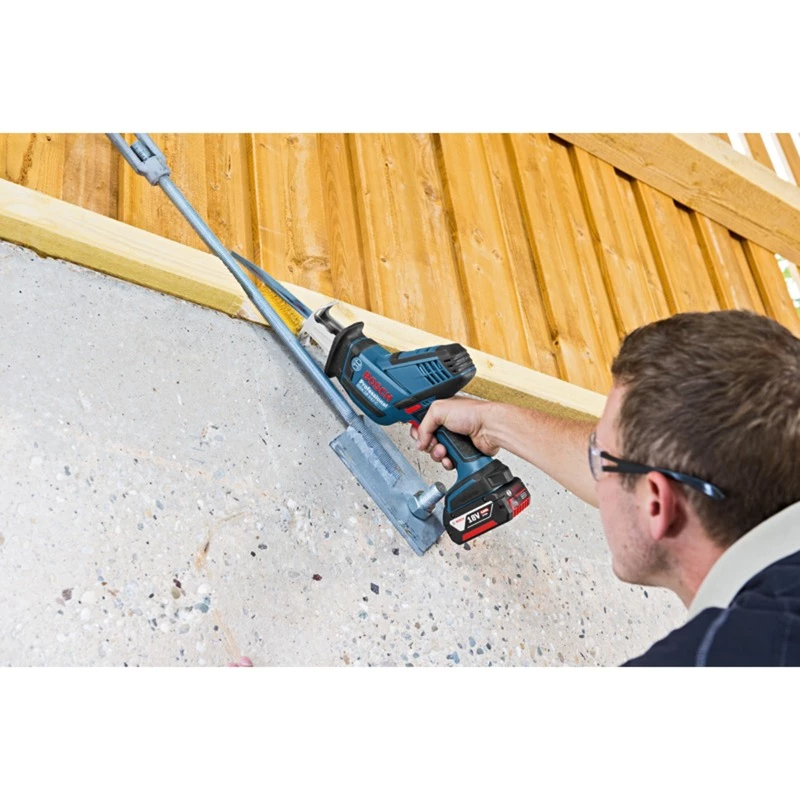 Bosch GSA 18 V-LI C Professional Czarny, Niebieski, Czerwony