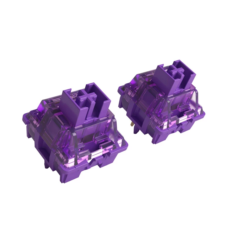 Akko V3 Pro Lavender Purple przełącznik mechaniczny, 5-pin, taktylny, trzpień MX, 40 g, 45 szt.
