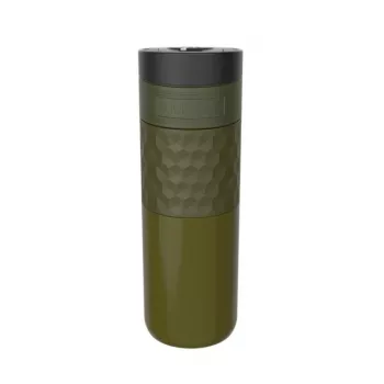 Kubek termiczny Kambukka Etna Grip 500 ml, stal nierdzewna próżniowa, zabezpieczenie przed rozlaniem, zielony, średnica 7,1 cm