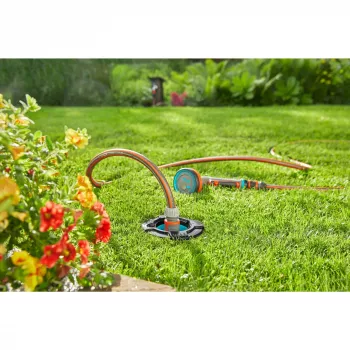 Okrągły zraszacz wodny Gardena 8270-20 z tworzywa sztucznego, czarny
