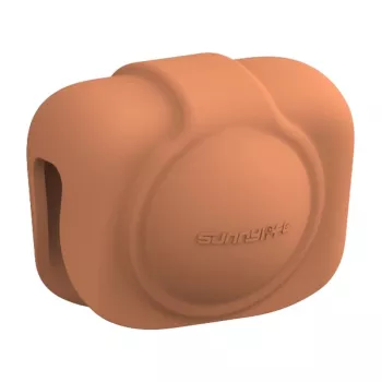 Sunnylife SG034 silikonowa osłona obiektywu do OSMO 360 (pomarańczowa)