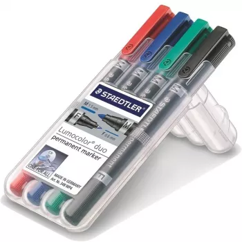 Marker permanentny Staedtler Lumocolor 348 Fine/Bullet Tip