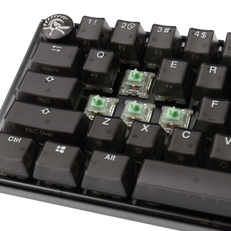 Klawiatura gamingowa Ducky One 3 Aura Mini USB QWERTY US International Czarna