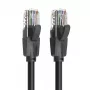 Kabel krosowy CAT.6 UTP/10M Czarny Ibebl Vention