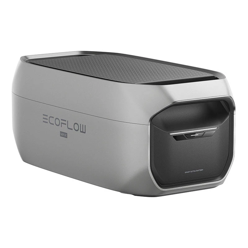 Akumulator do przenośnej stacji zasilania EcoFlow DELTA 3 Max Plus — LiFePO4 2048 Wh, czarny