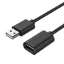 Kabel USB UNITEK Y-C417GBK USB 2.0 3 m USB A czarny