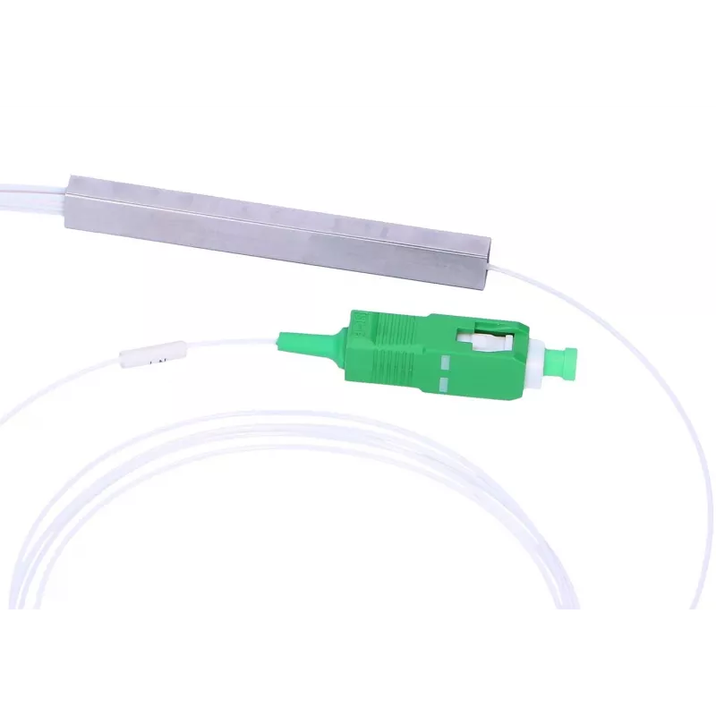 Extralink 1:8 PLC SC/APC Splitter, 900um, 1m