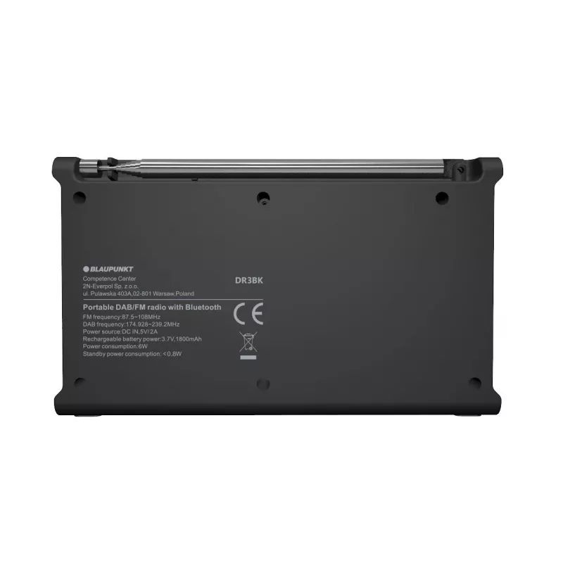 Blaupunkt DR3BK Przenośne radio czarne