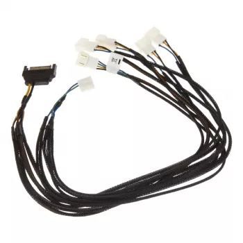 Akasa Flexa FP5S PWM distributor-Cable (5 Fan) - Sleeved, 45cm (AK-CBFA07-45)