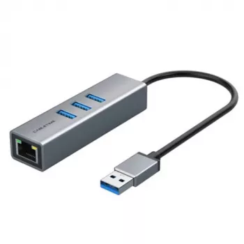 Adapter USB 3.0 extra digital CA913374 — 3-portowy hub USB na RJ45, kabel 0,15 m