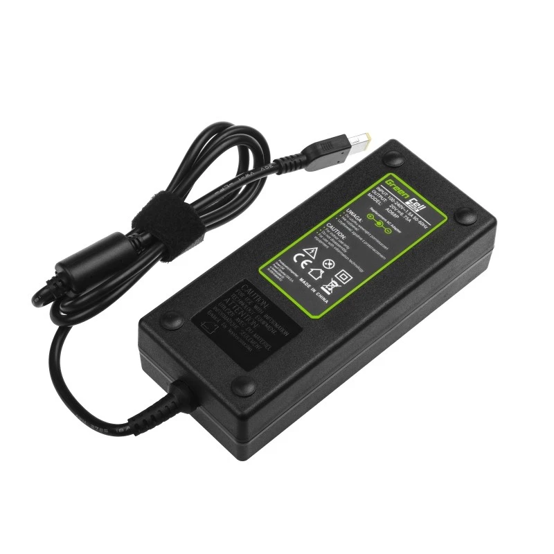 Zasilacz zielony Cell AD68P 135 W AC/DC 20 V 6,75 A wewnętrzny czarny