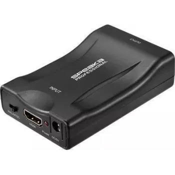 SpeaKa Professional Konwerter AV SP-9430148 [HDMI - SCART] 1920 x 1080 pikseli (SP-9430148)