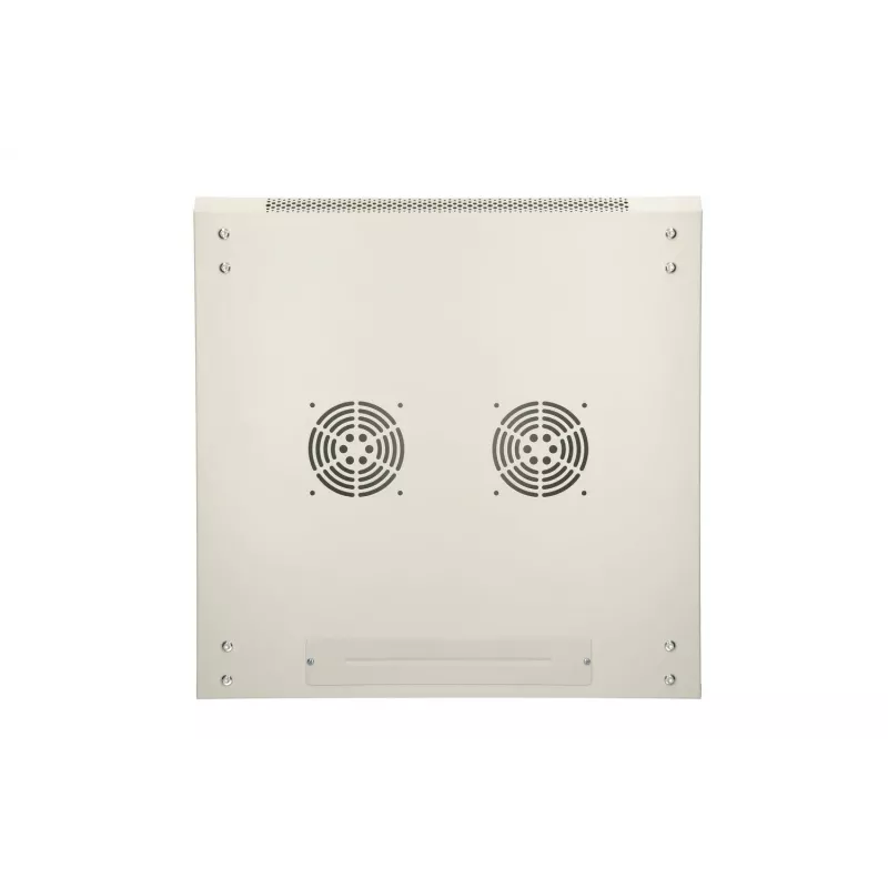 Extralink Szafa rack 9U 600x450 ASP szary, montaż na ścianie, metalowe drzwi
