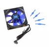 Fan Noiseblocker CzarnySilentFan X2 8 cm 1800 RPM 45 m³/h Czarny