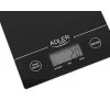 Adler AD 3138 b Mechaniczna waga kuchenna Czarny Blat Prostokąt