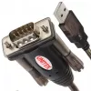 Przewód szeregowy UNITEK Y-105 Czarny 1,5 m USB Type-A DB-9