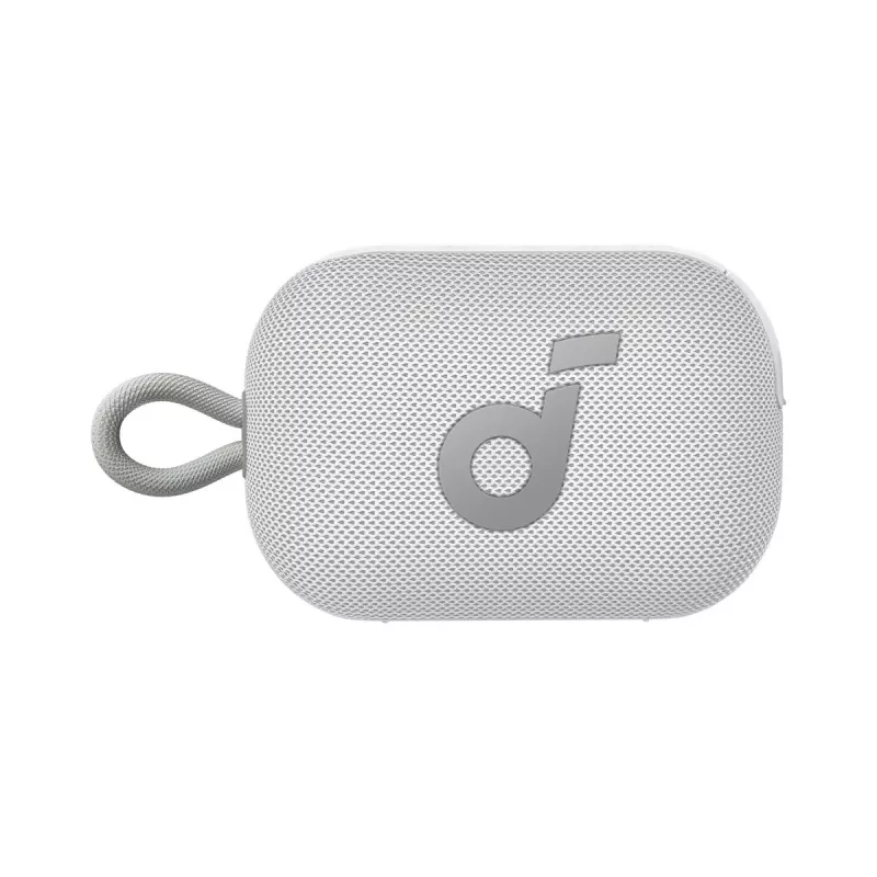 Głośnik imprezowy Soundcore Select 4 Go — biały, 5 W RMS, IP67, 18 h pracy na baterii, przenośny