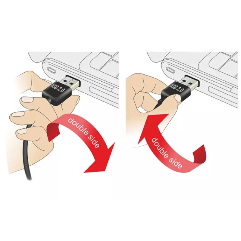 Kabel USB DeLOCK 2m USB 2.0 A - B m/m
