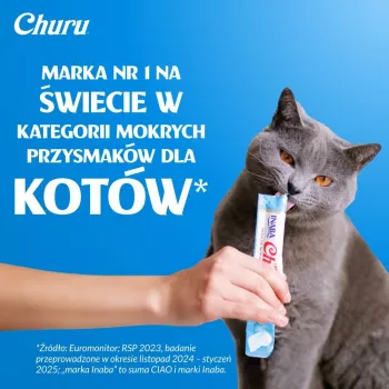 INABA Churu Tuńczyk i kurczak mix - przysmaki dla kota - 120x14g