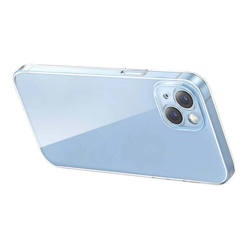 Etui ochronne Baseus Crystal Series do iPhone 14 Plus z hartowanym szklanym tyłem