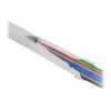 Oplot osłonowy DeLOCK 20821 1 m x 20 mm biały