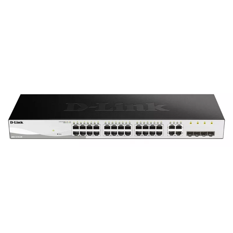 D-Link DGS-1210-28 Managed L2/L2+ 1U Czarny