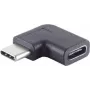 Kątowy adapter USB 3.1 Typu‑C ShiverPeaks 13‑40001 — Męski na Żeński 90°
