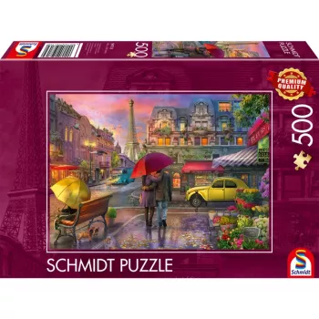 Schmidt Spiele 59713 Regenzauber in Paris puzzle, 500 elementów