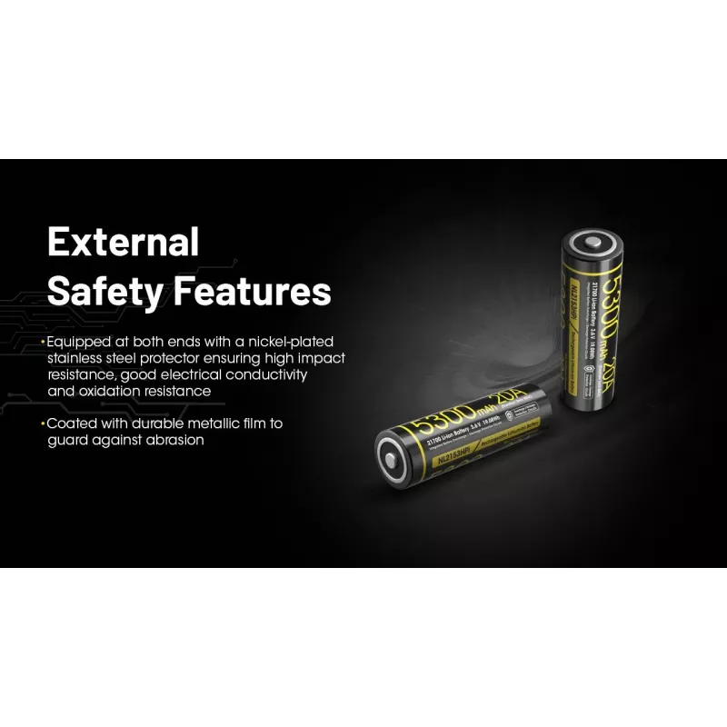 BATERIA AKUMULATOROWA LI-ION 3,6 V/NL2153HPI (5300 MAH) NITECORE