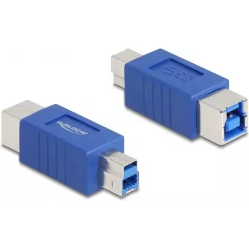 DeLOCK 67229 adapter USB Type-B Niebieski