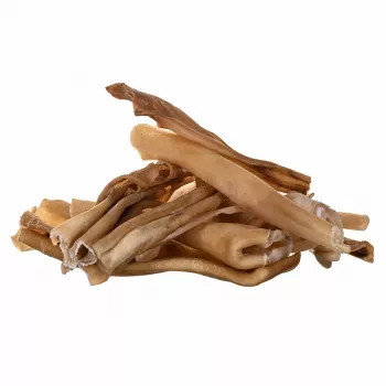 Przysmaki dla psów PETITTO suszona skóra wołowa, opakowanie 1 kg