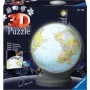 Ravensburger 3D puzzle globe with ligh