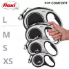 Flexi nowy COMFORT 8 m Czarny, Szary smycz automatyczna dla psa