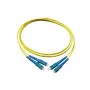 GoodConnections Kabel krosowy LWL Duplex OS2 (jednomodowy, 9/125) SC/SC, LSZH, odwracalna polaryzacja, 20 m,