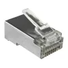 Wtyk przelotowy RJ45 STP Kat.5e Alantec WT116 opakowanie 100 szt., złącze ekranowane do kabli 8P8C