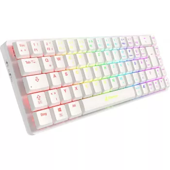 Sharkoon PureWriter W65 Klawiatura Gaming RF Bezprzewodowa QWERTZ Niemiecka Czarna