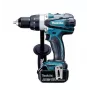 Makita DDF458RTJ wiertarka 2.3 kg Czarny, Niebieski