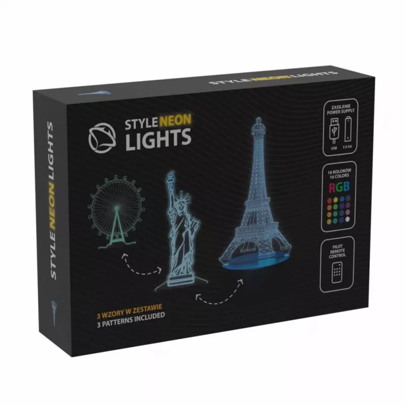 Manta SNL125RGB RGB 3D building decorative LED lamp