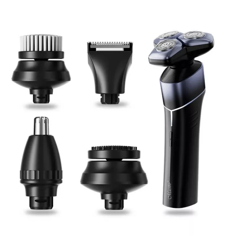 Elektryczny wodoodporny zestaw do golenia 5 w 1 z ładowaniem USB Maestro MR-675