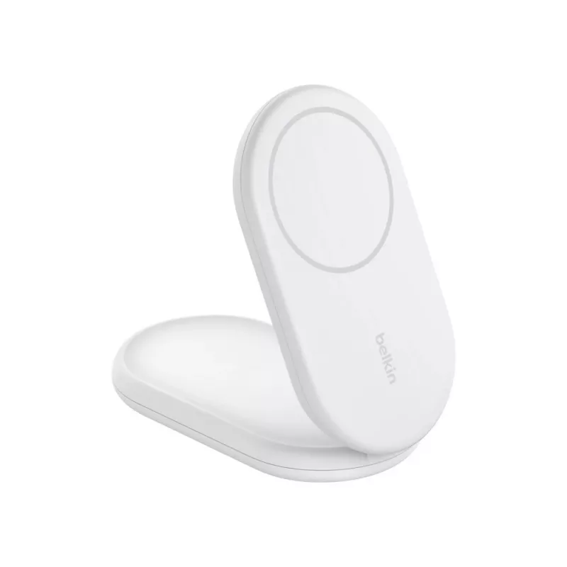 Belkin BoostCharge Słuchawki, Smartfon Biały USB Ładowanie bezprzewodowe Szybkie ładowanie Wewnętrzne