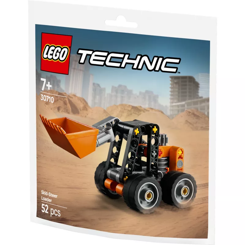 Klocki konstrukcyjne LEGO Technic Skid Steer Loader z ruchomymi ramionami i gąsienicami