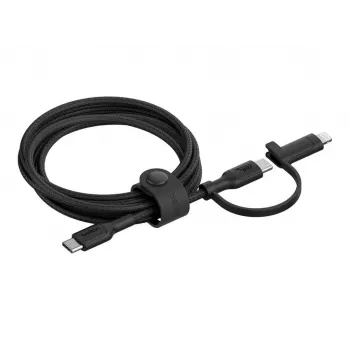 Kabel USB Belkin BoostCharge Pro 1,5 m USB-C/USB-C/Lightning Czarny