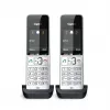 Gigaset COMFORT 500HX duo Analogowy/telefon DECT z identyfikacją rozmówcy Czarny, Srebrny