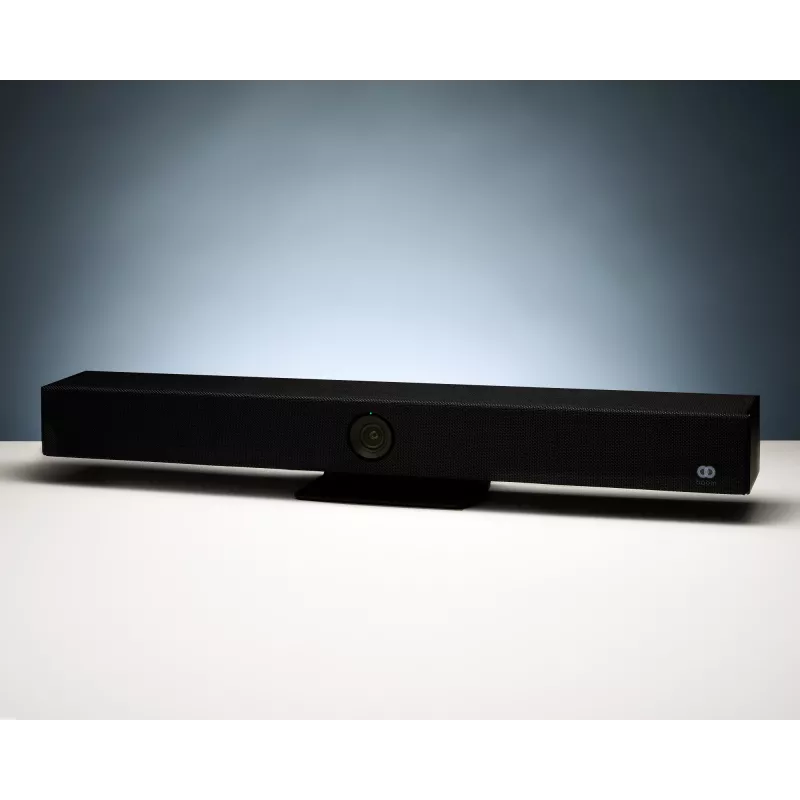 Videobar Boom Collaboration AURA BM03-2018 — all-in-one 4K wideobar do wideokonferencji z wbudowaną kamerą, mikrofonem i głośnikami