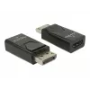 Delock Adapter DisplayPort 1.2 Stecker zu HDMI Buchse 4K Passiv schwarz