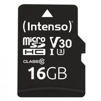 Karta pamięci microSDHC 16 GB Class 10 z adapterem 3433470 Intenso