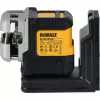 Akumulatorowy laser wieloliniowy DeWalt DCLE14301GB 3×180° krzyżowy, 18V, zielone linie, zintegrowana bateria Powerstack litowo-jonowa