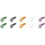 KNIPEX KN 00 61 10 CV02 - Klips ColorCode - 10 sztuk, różne kolory (00 61 10 C V02)